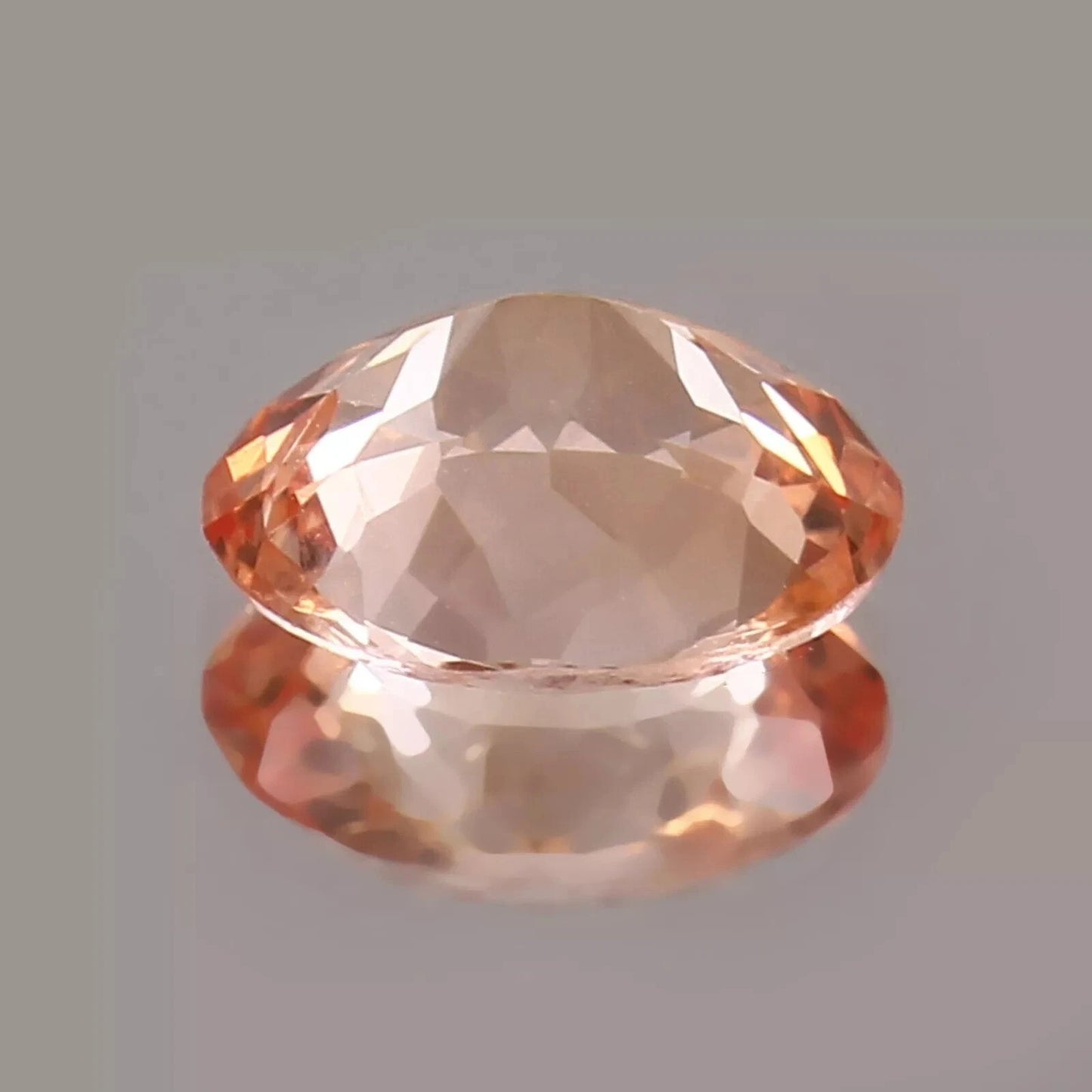 10.15 Ct Padparadscha Sapphire – Natural Oval Peach Gemstone