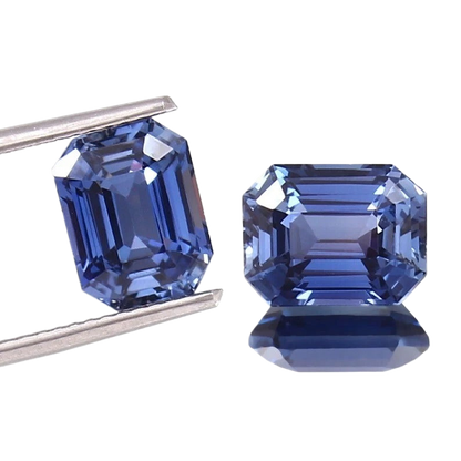 Blue Sapphire Pair
