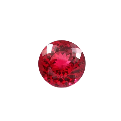 Natural 9.00 Ct Blood Red Mozambique Ruby Loose Round Gemstone Cut