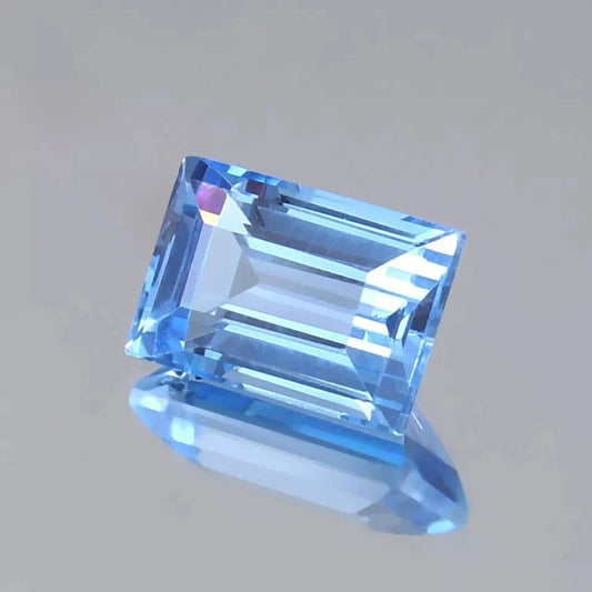 9.38 Ct Ceylon Blue Spinel – Baguette Cut Natural Gem