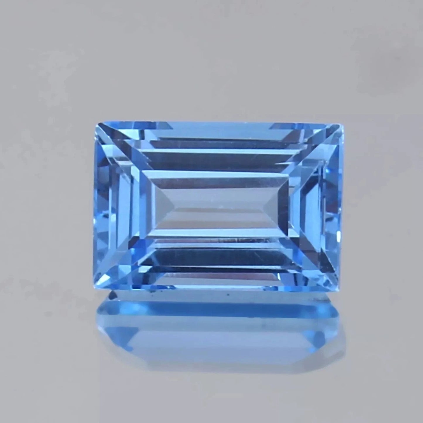9.38 Ct Ceylon Blue Spinel – Baguette Cut Natural Gem