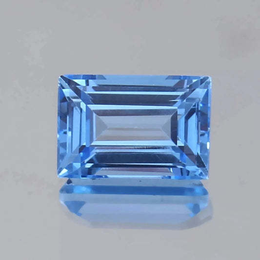 9.38 Ct Ceylon Blue Spinel – Baguette Cut Natural Gem