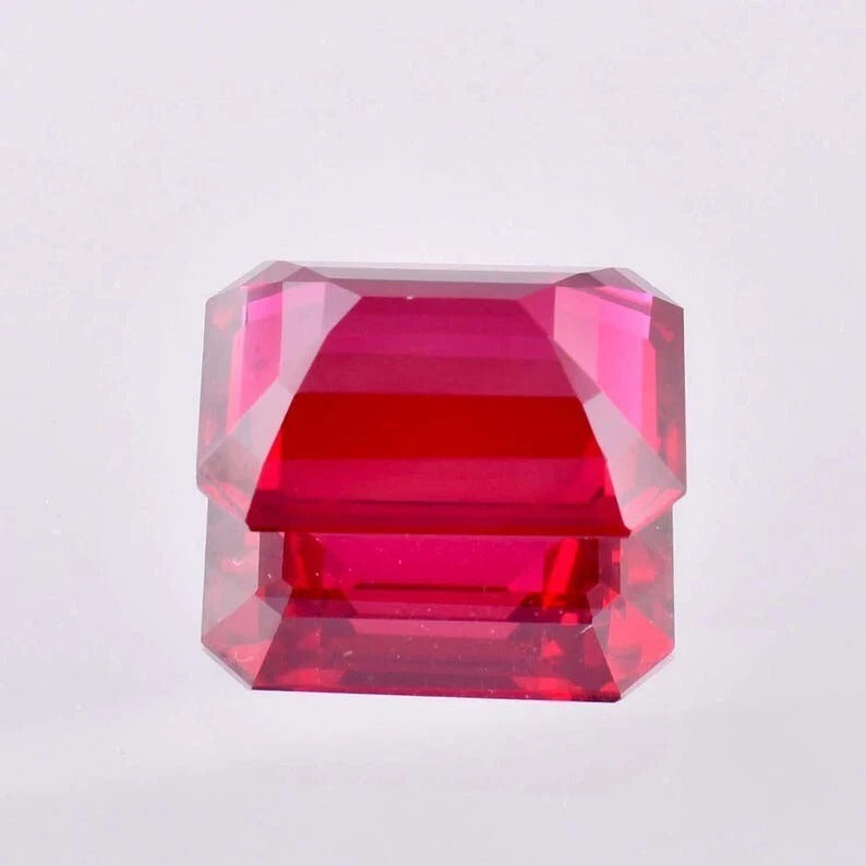 9.50 Ct Pigeon Blood Ruby – Cushion Cut Mozambique Gem