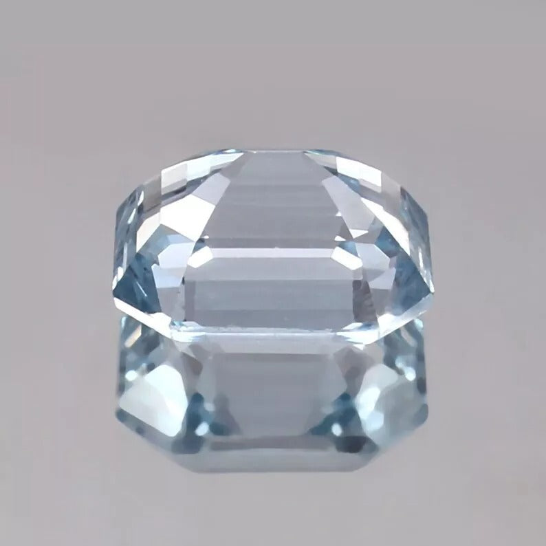 9.40 Ct Aquamarine – AAA Emerald Cut Brazilian Gem
