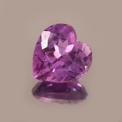 9.10 Ct Purple Sapphire – Heart Cut AAA Ceylon Gem