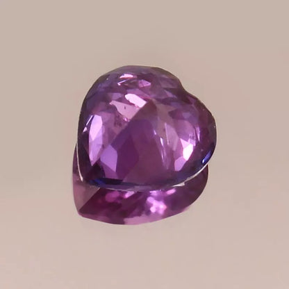 9.10 Ct Purple Sapphire – Heart Cut AAA Ceylon Gem