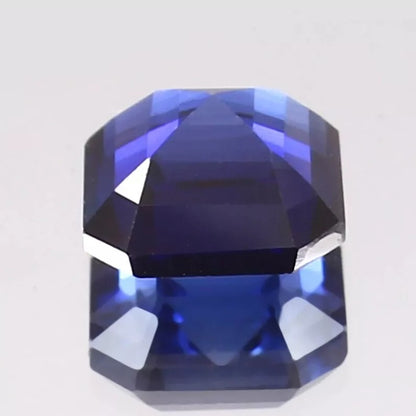 9.14 Ct Cornflower Blue Sapphire – AAA Asscher Ceylon Gem