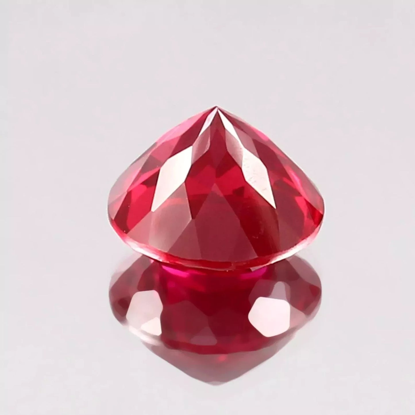 9.68 Ct Mozambique Ruby | Blood Red | Round Cut | AAA Flawless