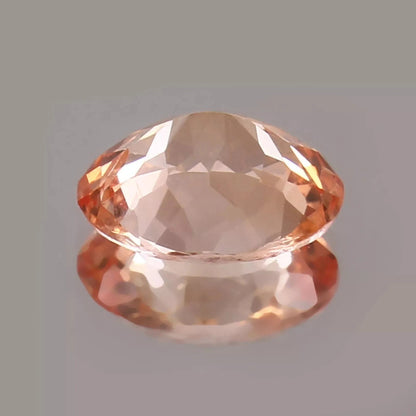 10.15 Ct Padparadscha Sapphire – Natural Oval Peach Gemstone